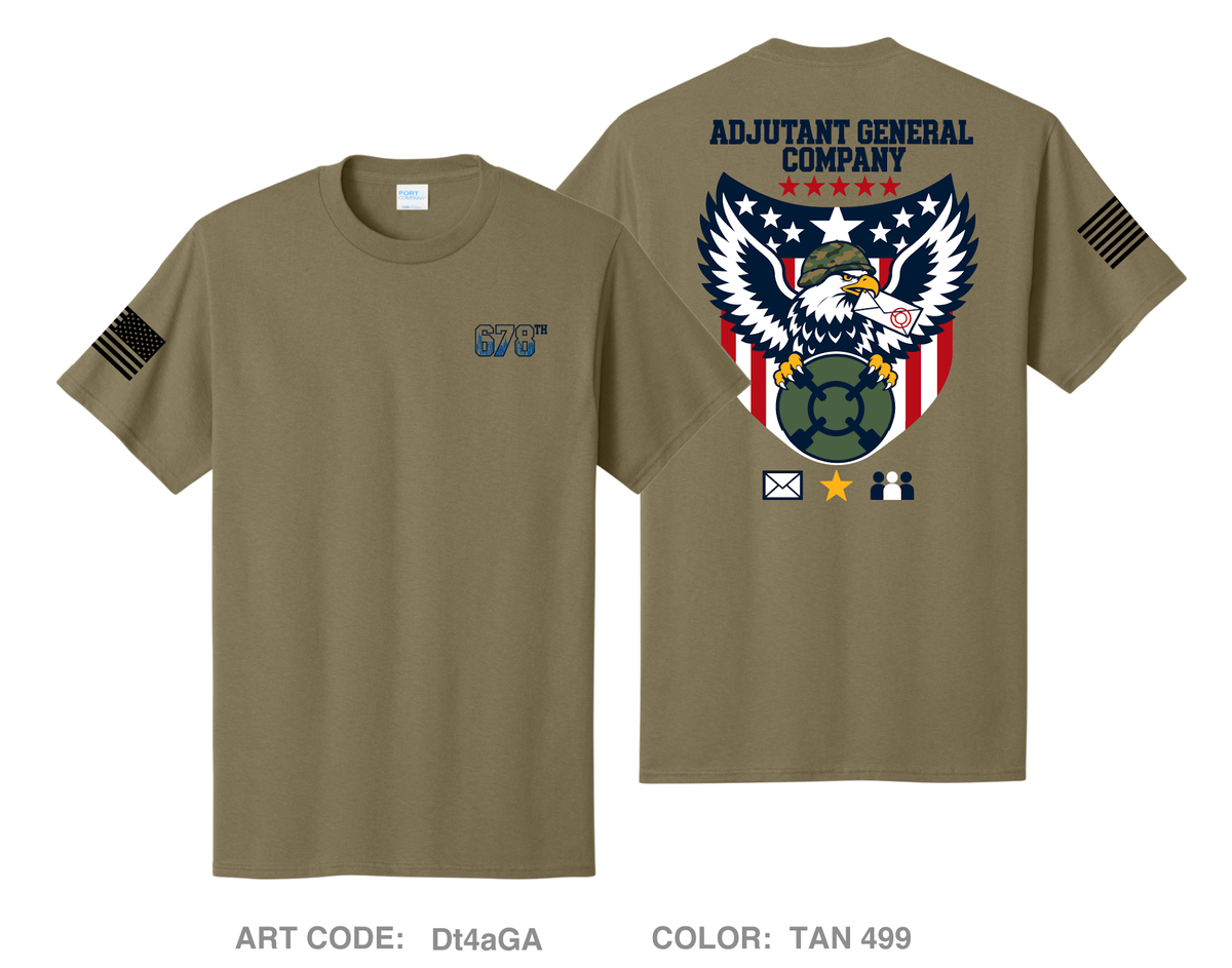 678th AG Comfort Unisex Cotton SS Tee - Dt4aGA