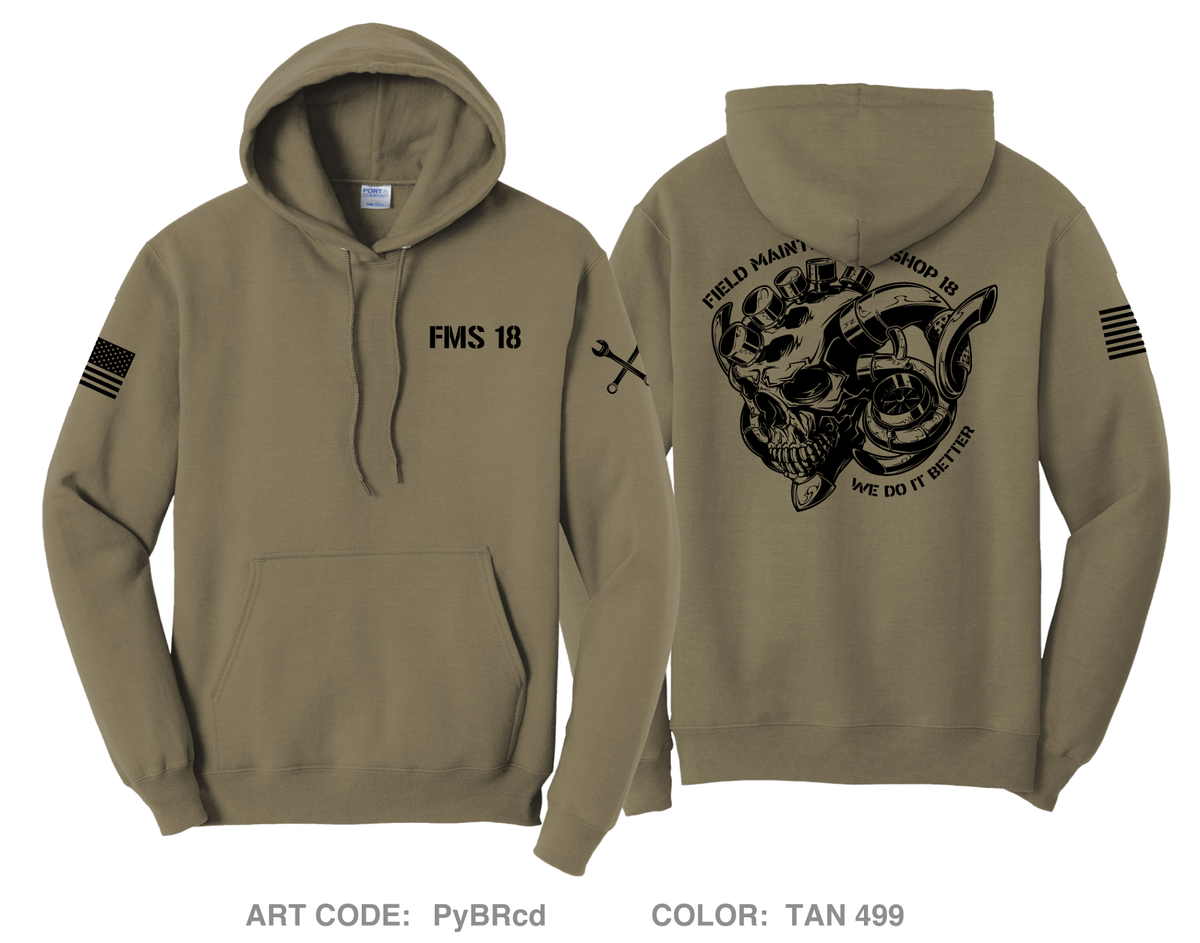 FMS 18 Comfort Unisex Hooded Sweatshirt - PyBRcd