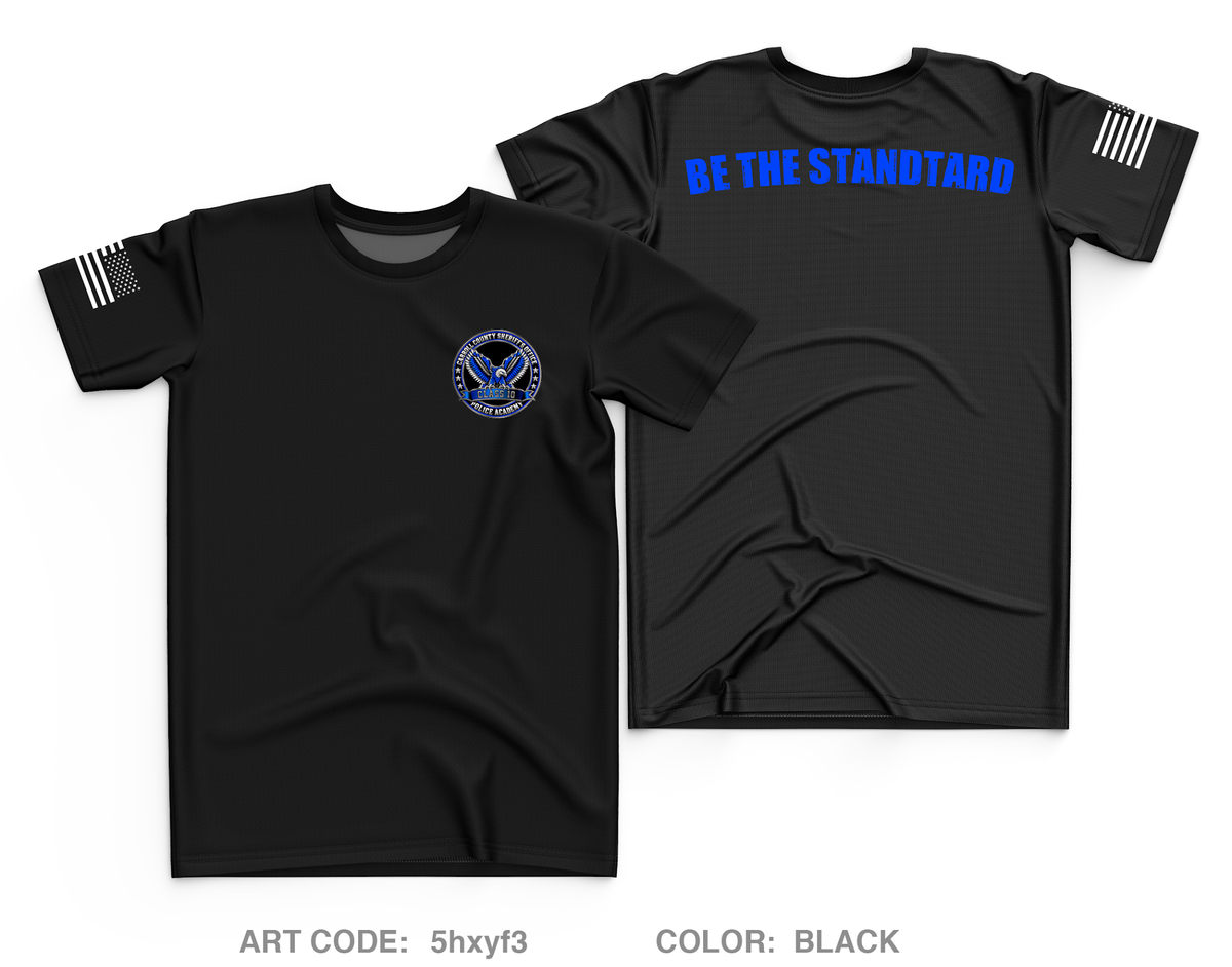 Carroll County Sheriff’s Office Fundraising Collection Core Men's SS Performance Tee - 5hxyf3
