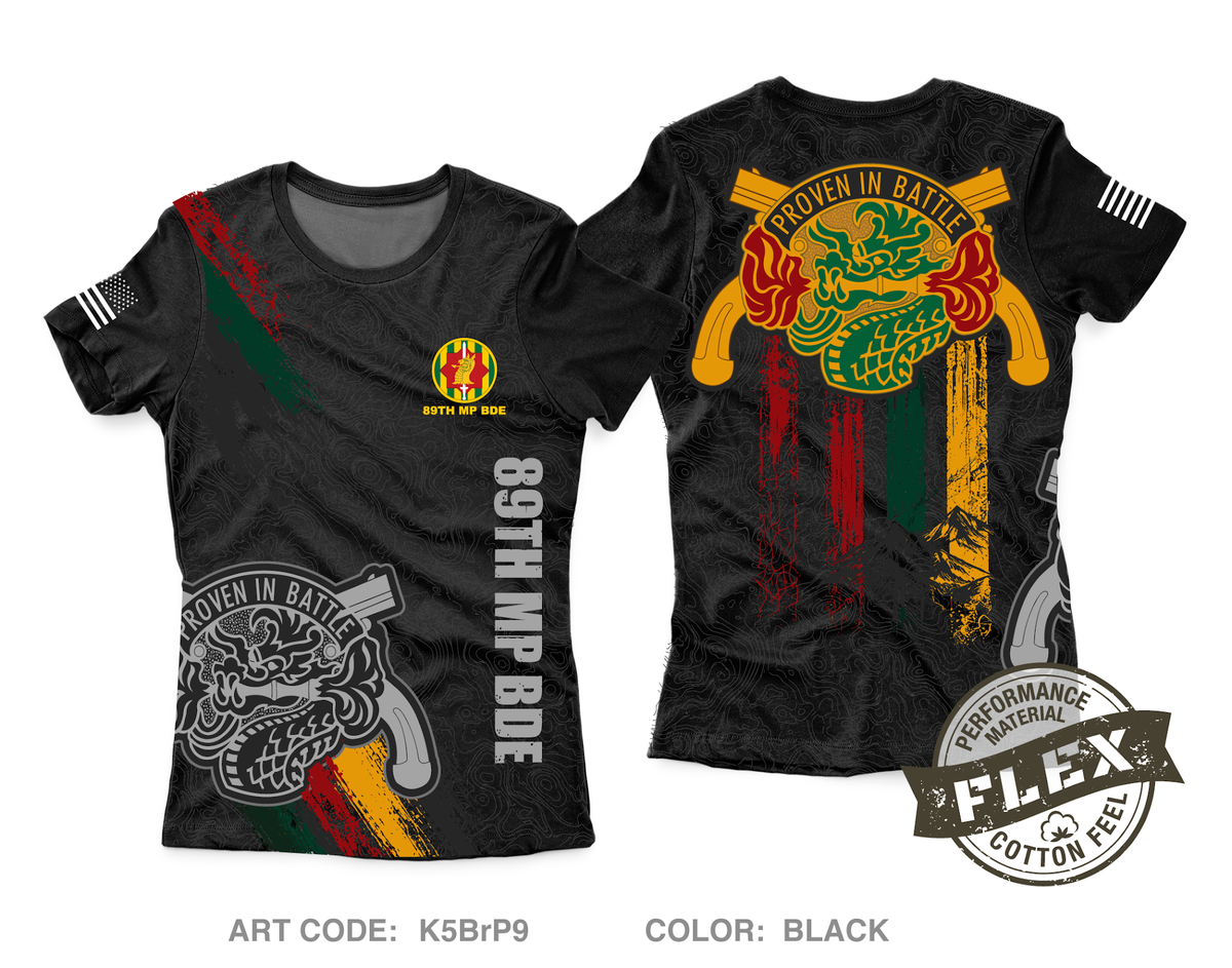 89th MP BDE Core Women's SS Flex Performance Tee - K5BrP9