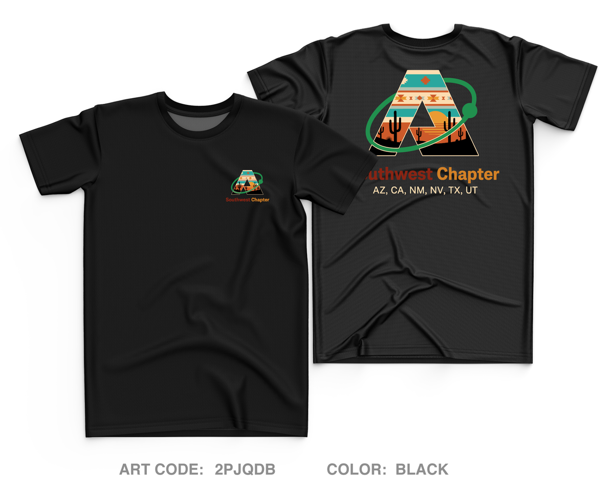 ASPA SWC Core Men's SS Performance Tee - 2PJQDB