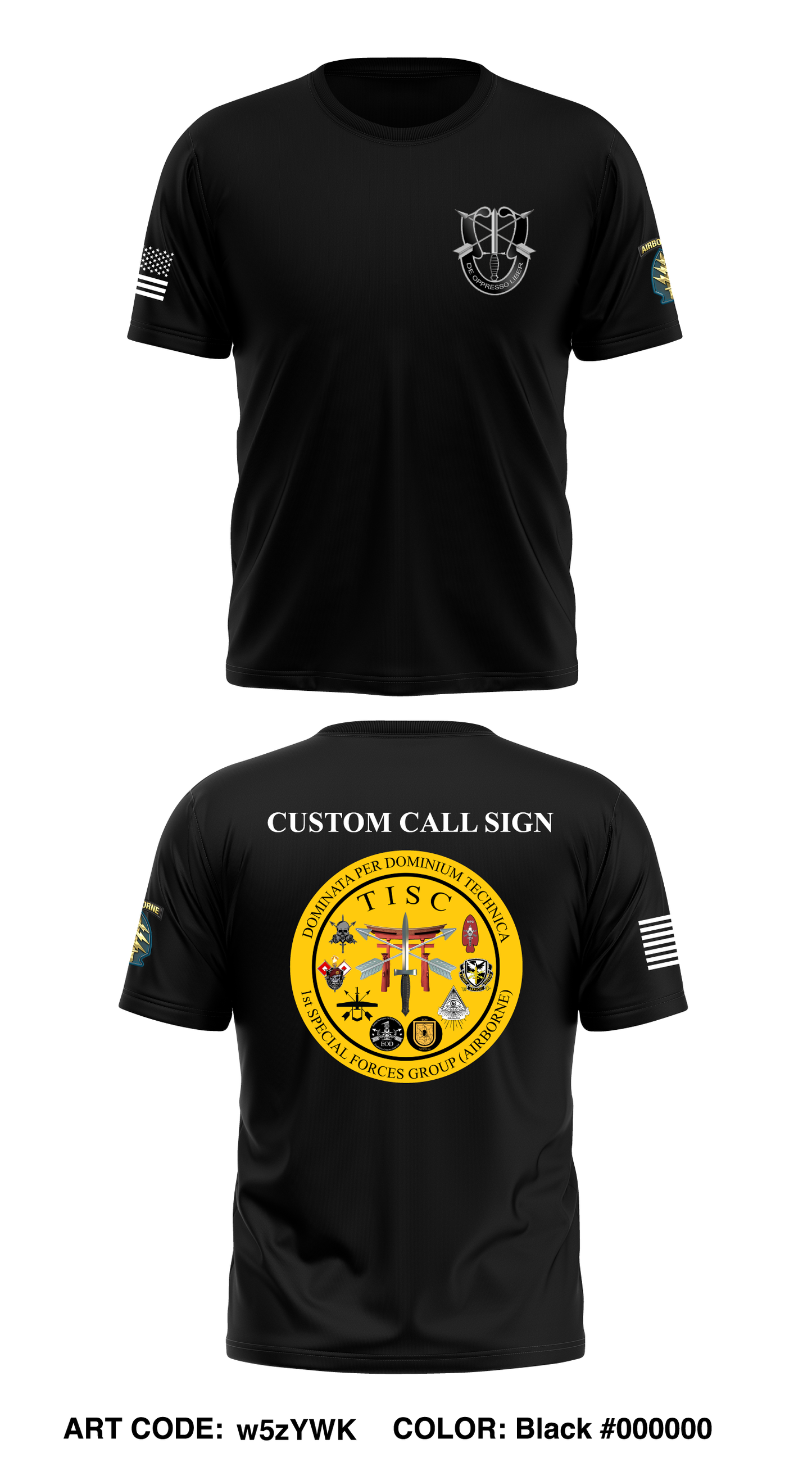 CUSTOM 1 SFG (A) GSB TISC Core Men's SS Performance Tee - w5zYWK