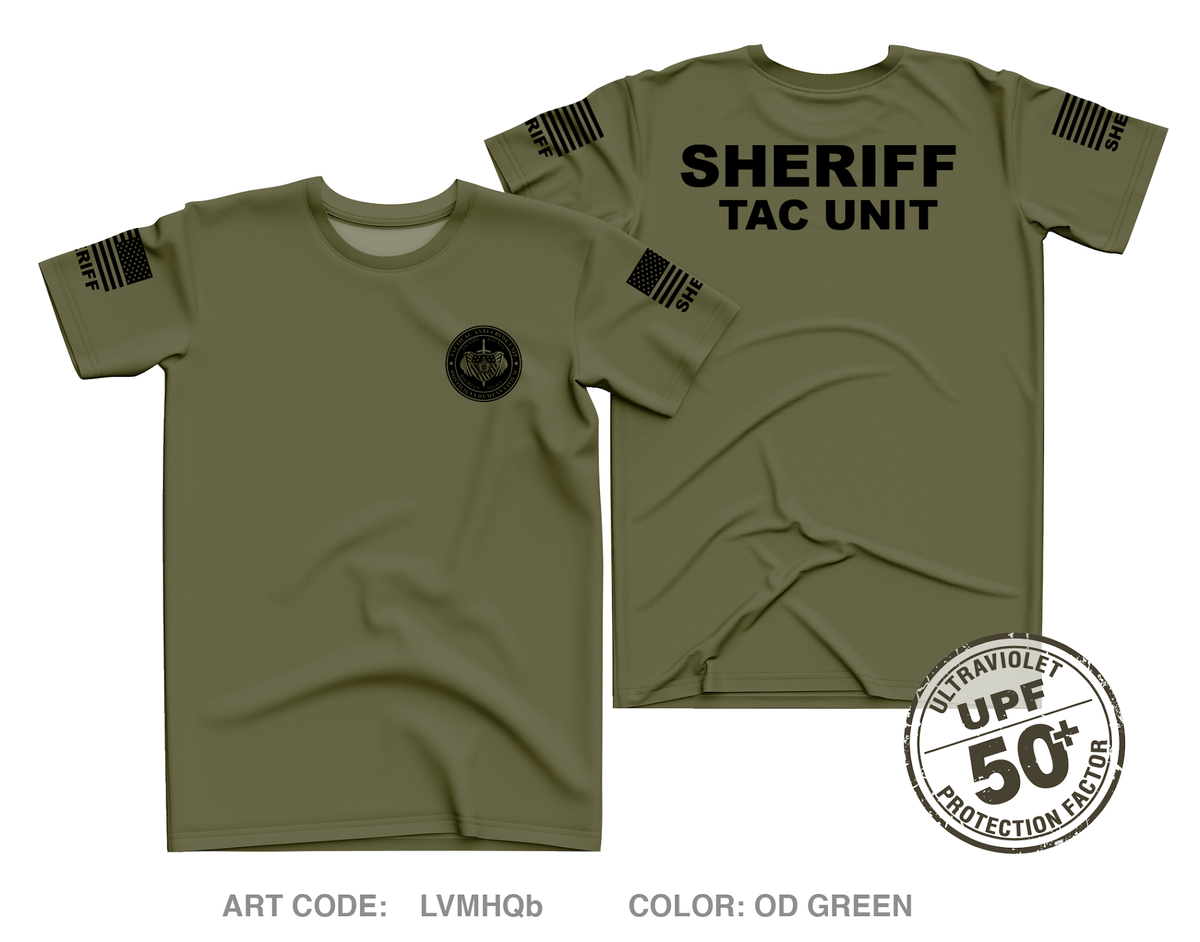 OCSO TAC Core Men's UPF 50+ Performance SS Tee - LVMHQb