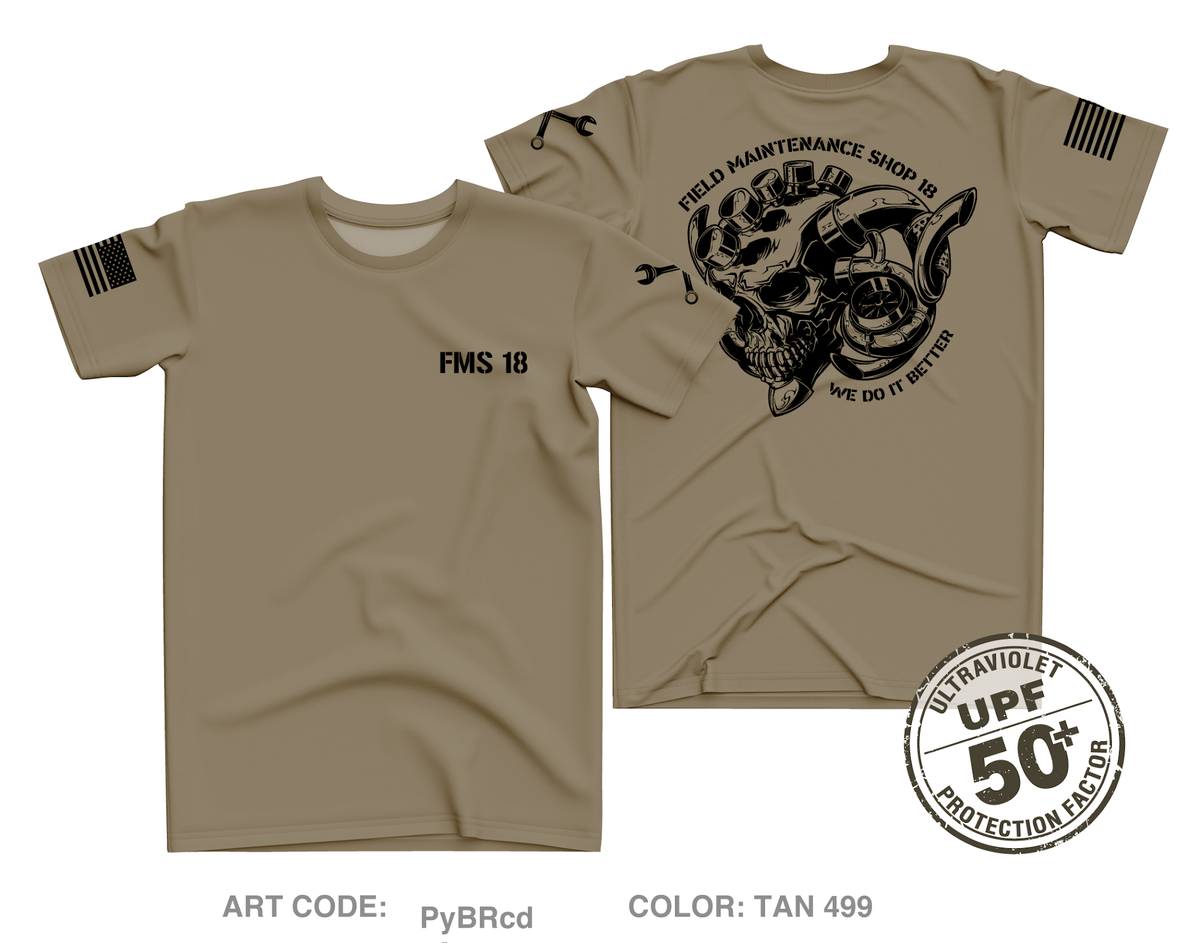 FMS 18 Core Men's UPF 50+ Performance SS Tee - PyBRcd
