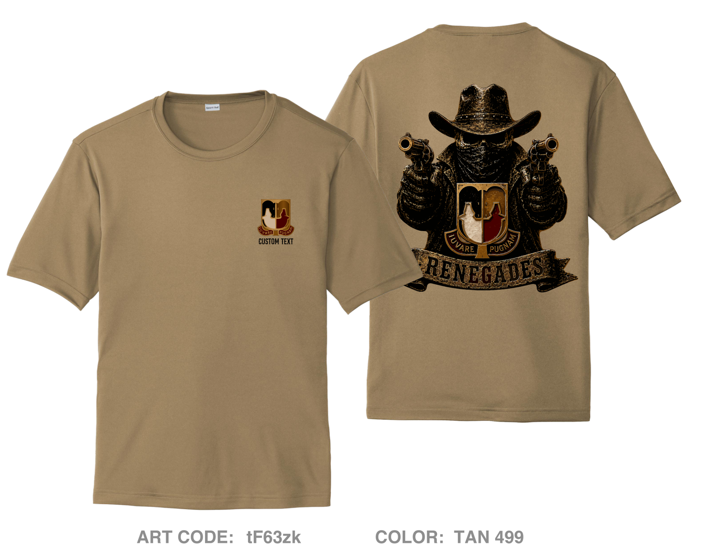 CUSTOM 153rd CSSB Hi-Tech Performance Unisex SS Tee - tF63zk