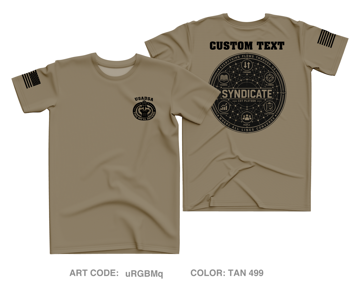 CUSTOM Syndicate Core Men's SS Performance Tee - uRGBMq