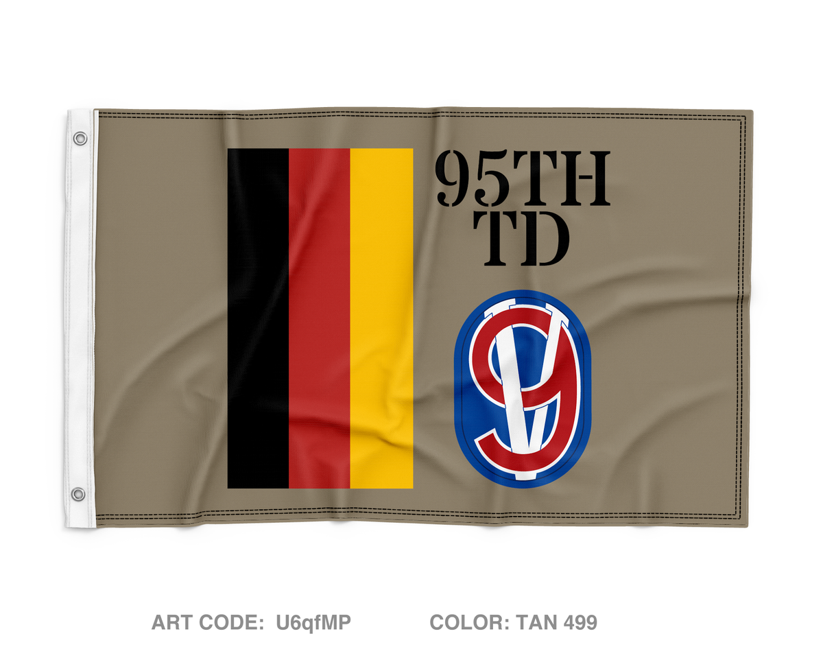 HHC, 95th GAFPB Wall Flag - U6qfMP