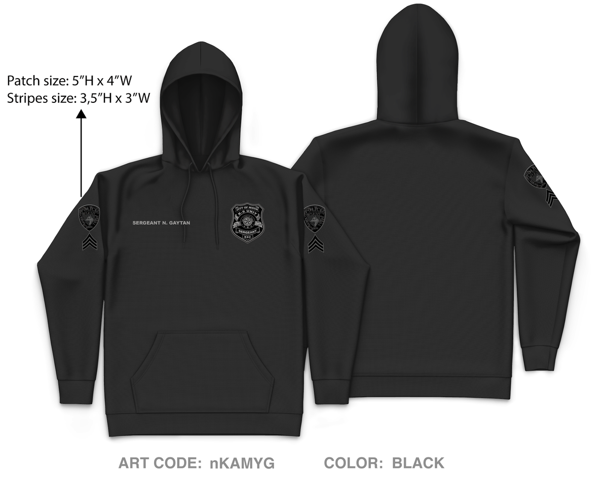 K92 Core Men's Hooded Performance Sweatshirt - nKAMYG