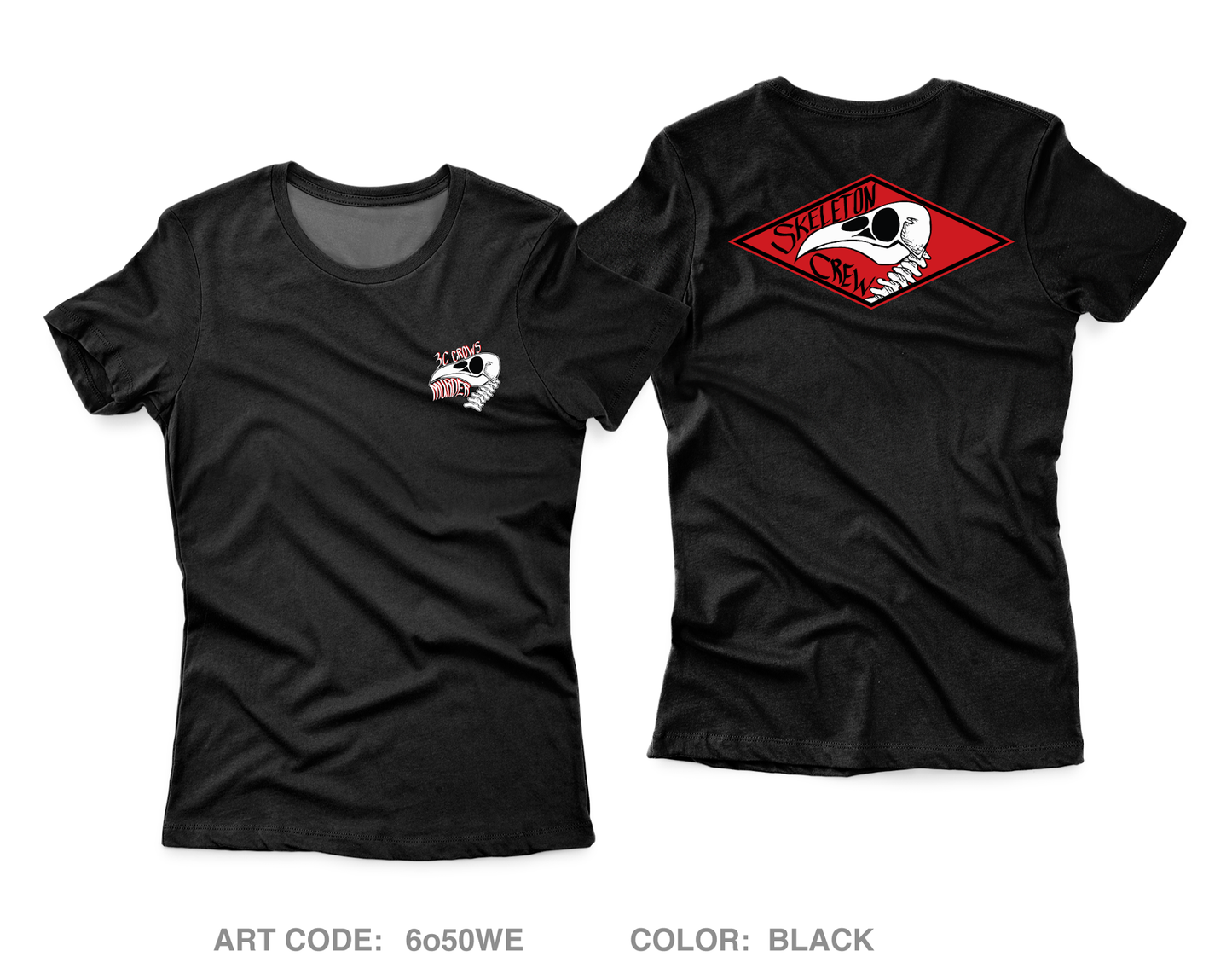 Crow PLT/3-319 AFAR Core Women's SS Performance Tee - 6o50WE
