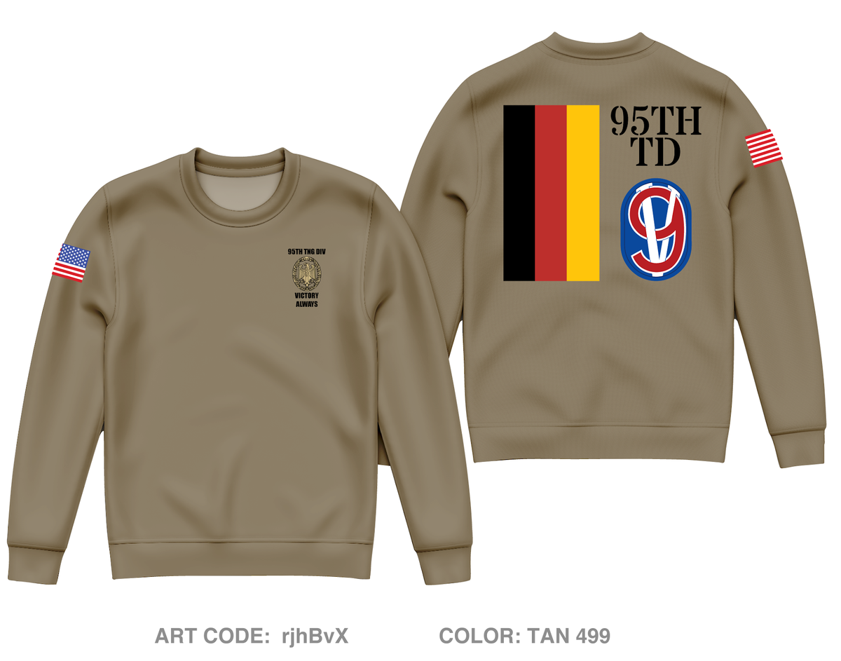 HHC, 95th GAFPB Core Men's Crewneck Performance Sweatshirt - rjhBvX