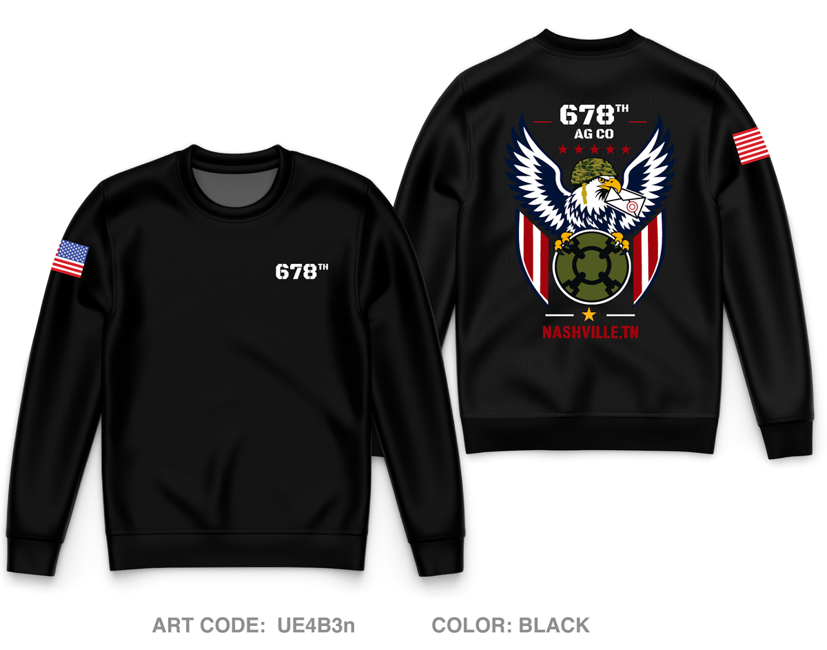 678 ag Co Core Men's Crewneck Performance Sweatshirt - UE4B3n