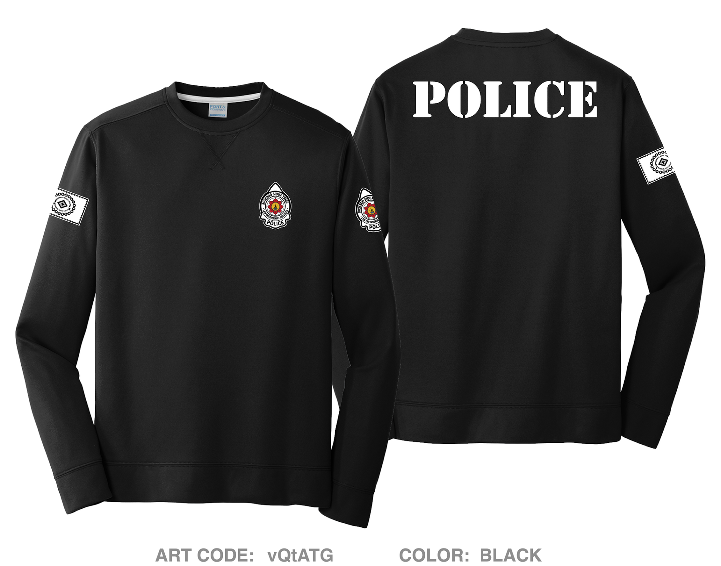 RSTLES HI-Tech Performance Crewneck Sweatshirt - vQtATG