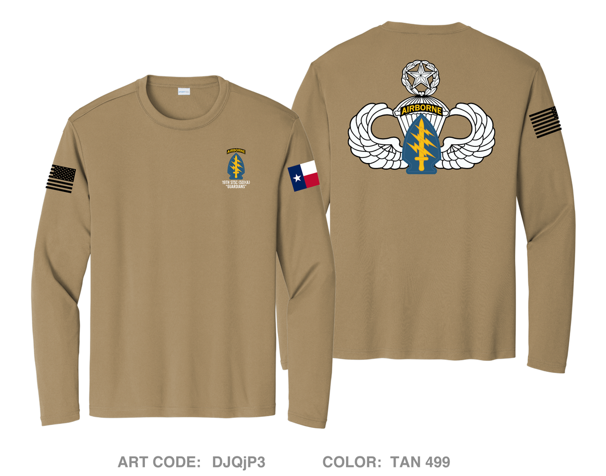 197th STSC Fundraising Collection Hi-Tech Performance Unisex LS Tee - DJQjP3