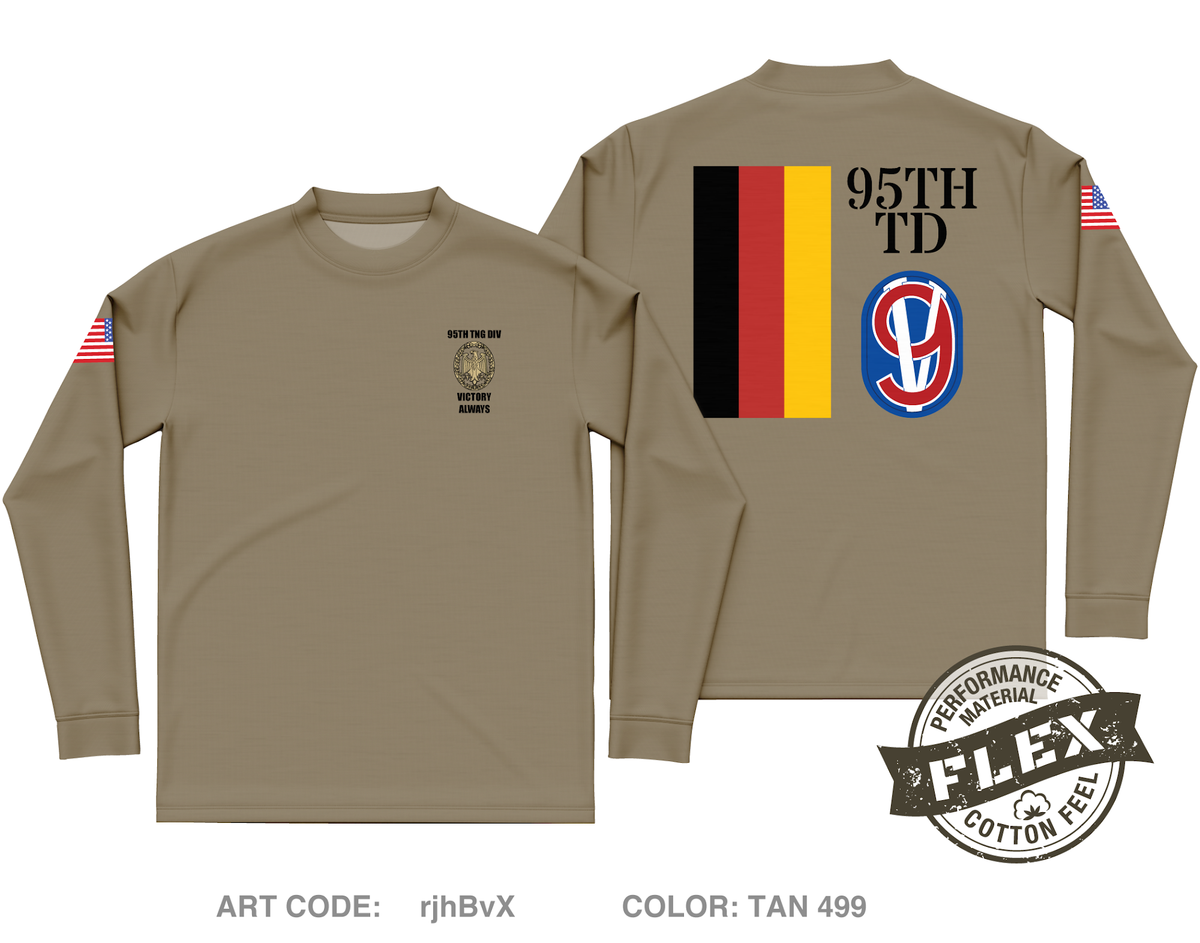 HHC, 95th GAFPB Core Men's LS Flex Performance Tee - rjhBvX