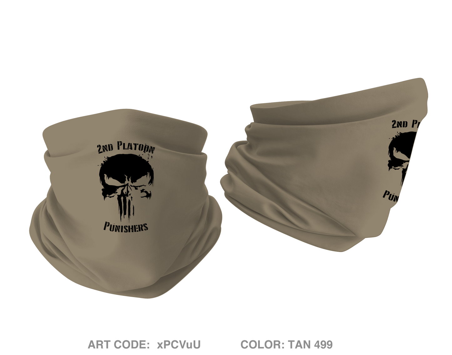 2nd Platoon Punishers Gaiter - xPCVuU