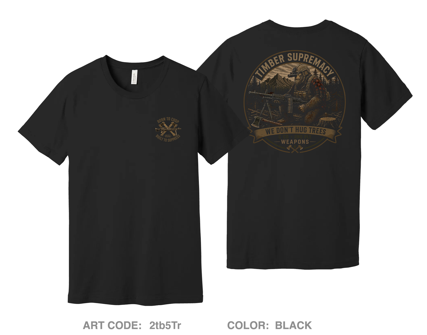 1-158 C co 2nd plt weapons Comfort Unisex Cotton SS Tee - 2tb5Tr