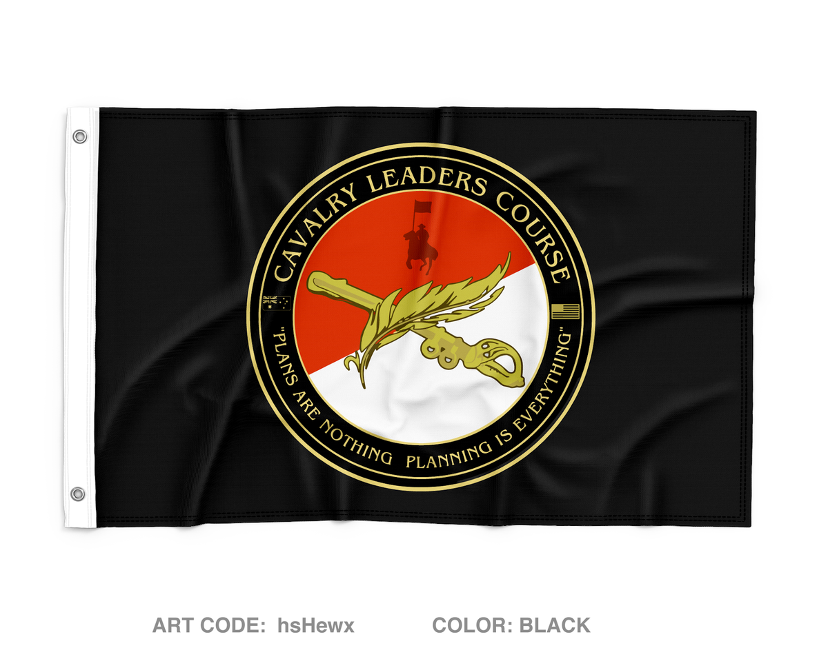 CLC, 3-16 CAV Wall Flag - hsHewx
