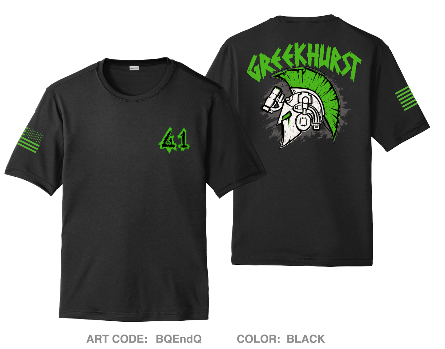 G1 Greeks Fundraising Collection Hi-Tech Performance Unisex SS Tee - BQEndQ