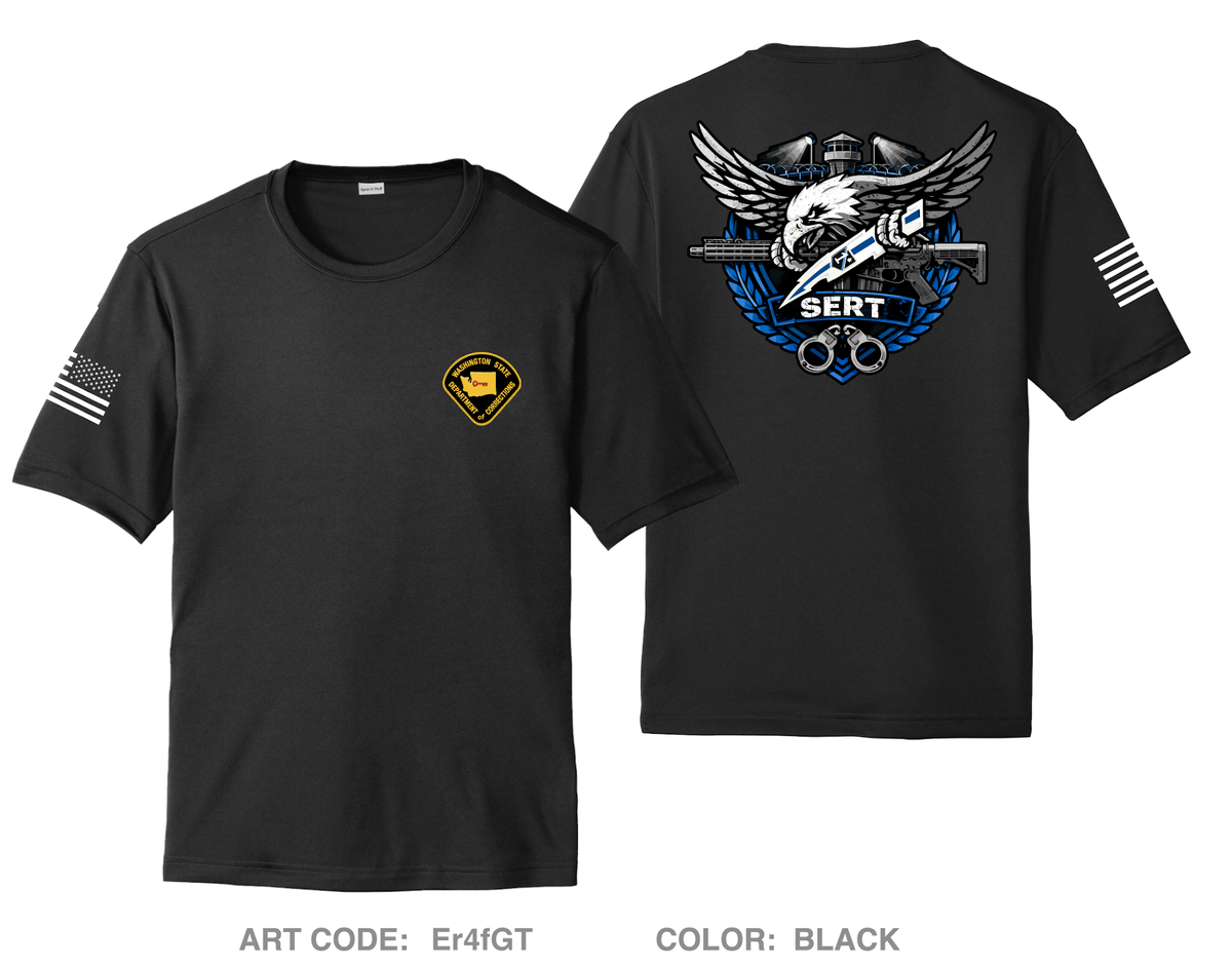 AHCC SERT Hi-Tech Performance Unisex SS Tee - Er4fGT