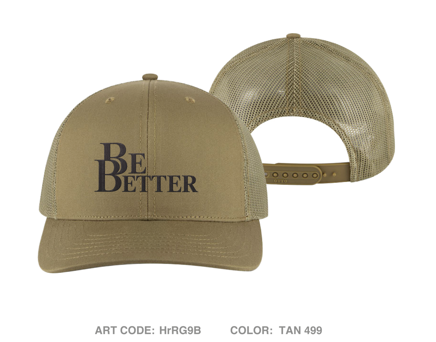 Bad Company, 2-504 Embroidered Snapback Trucker Cap - HrRG9B