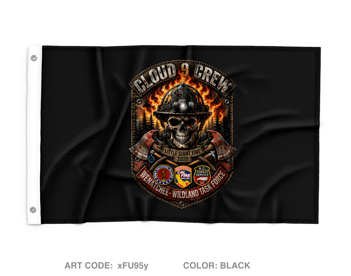 Cloud 9 Wall Flag - xFU95y