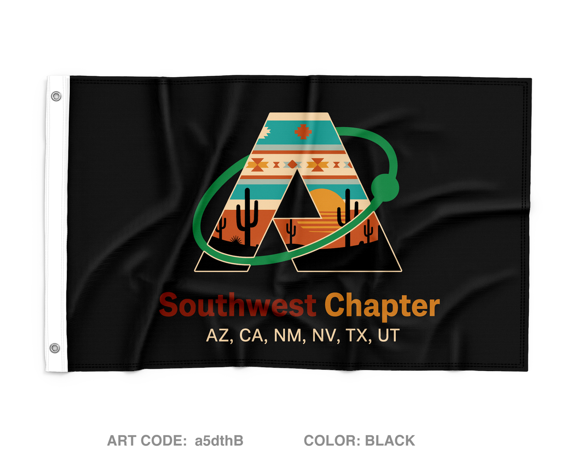 ASPA SWC Wall Flag - a5dthB