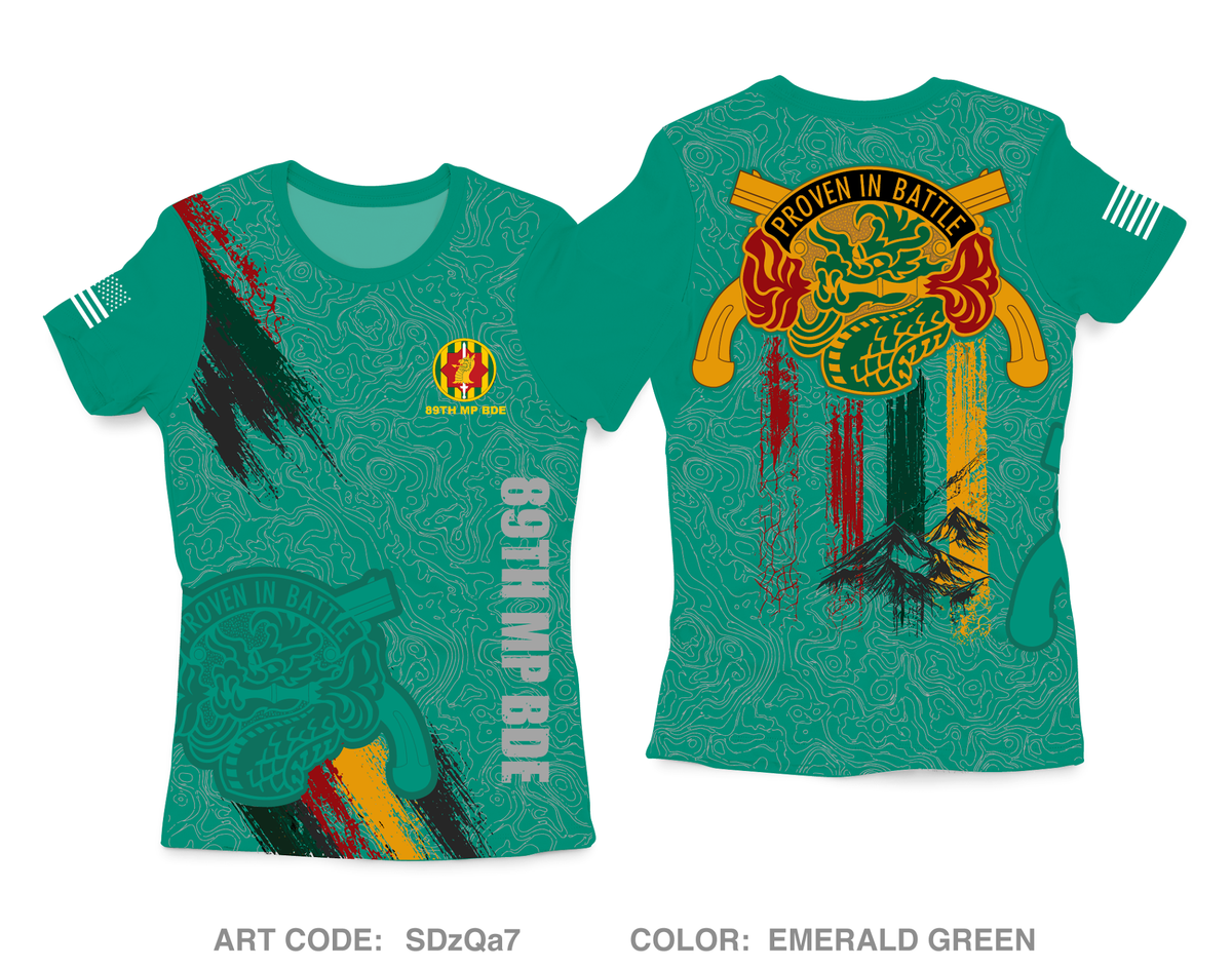 89th MP BDE Core Women's SS Performance Tee - SDzQa7
