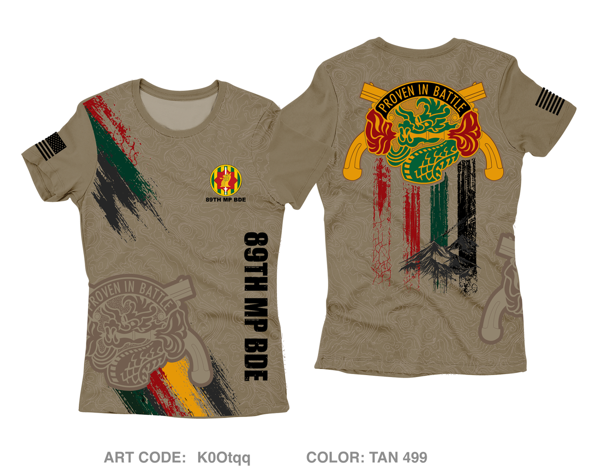 89th MP BDE Core Women's SS Performance Tee - K0Otqq