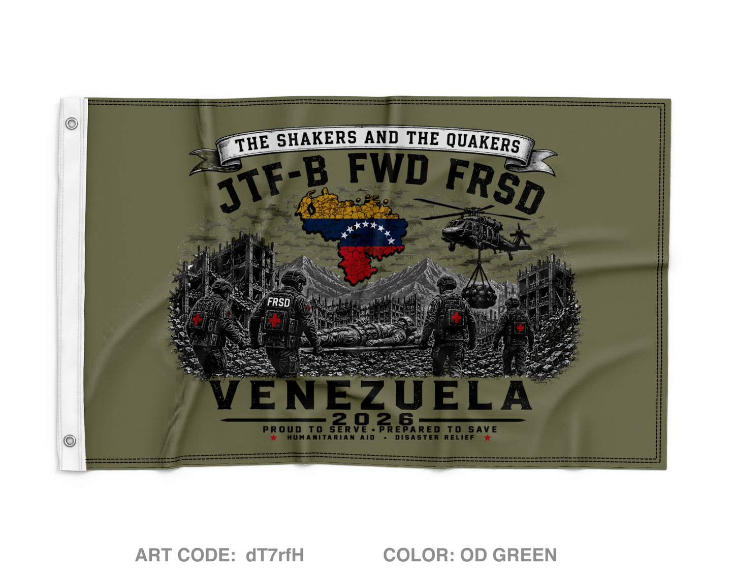 JTFB FRSD Venezuela Wall Flag - dT7rfH