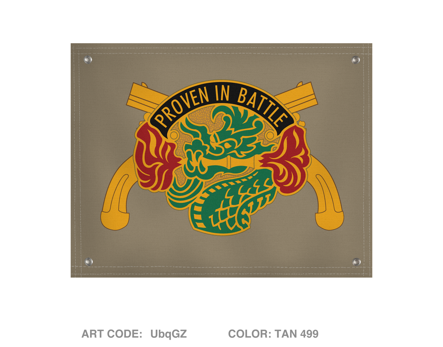 89th MP BDE Banner Flag - UbqGZ