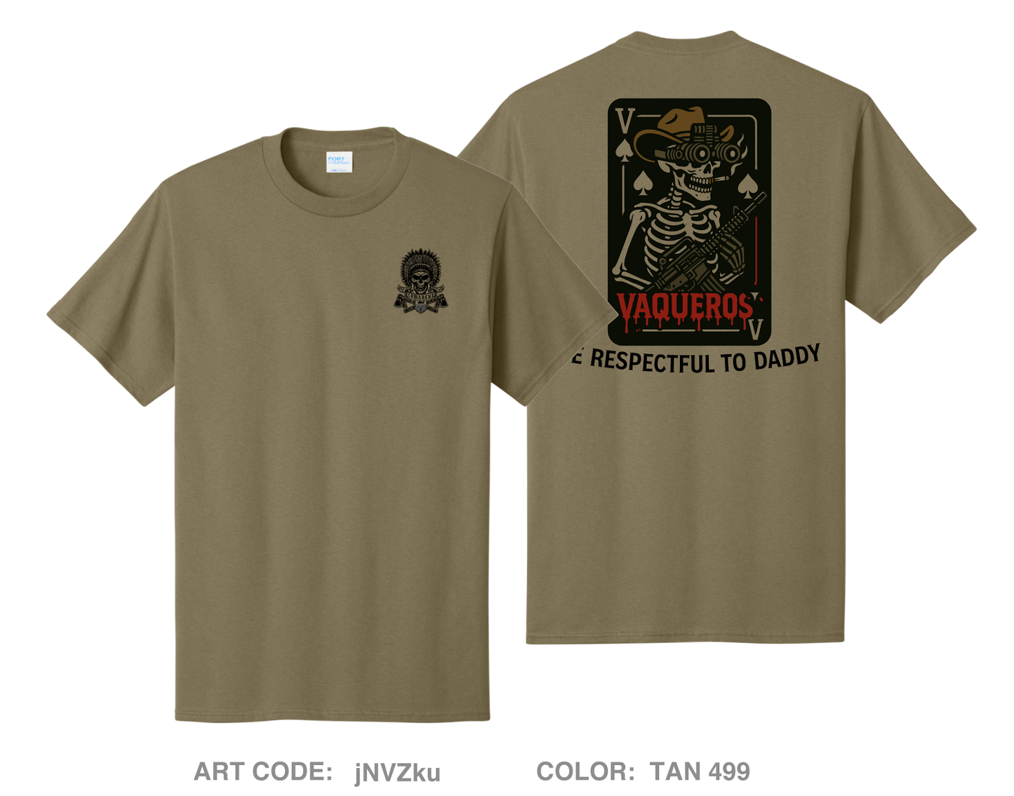 Comanche Company, 1-12IN Comfort Unisex Cotton SS Tee - jNVZku