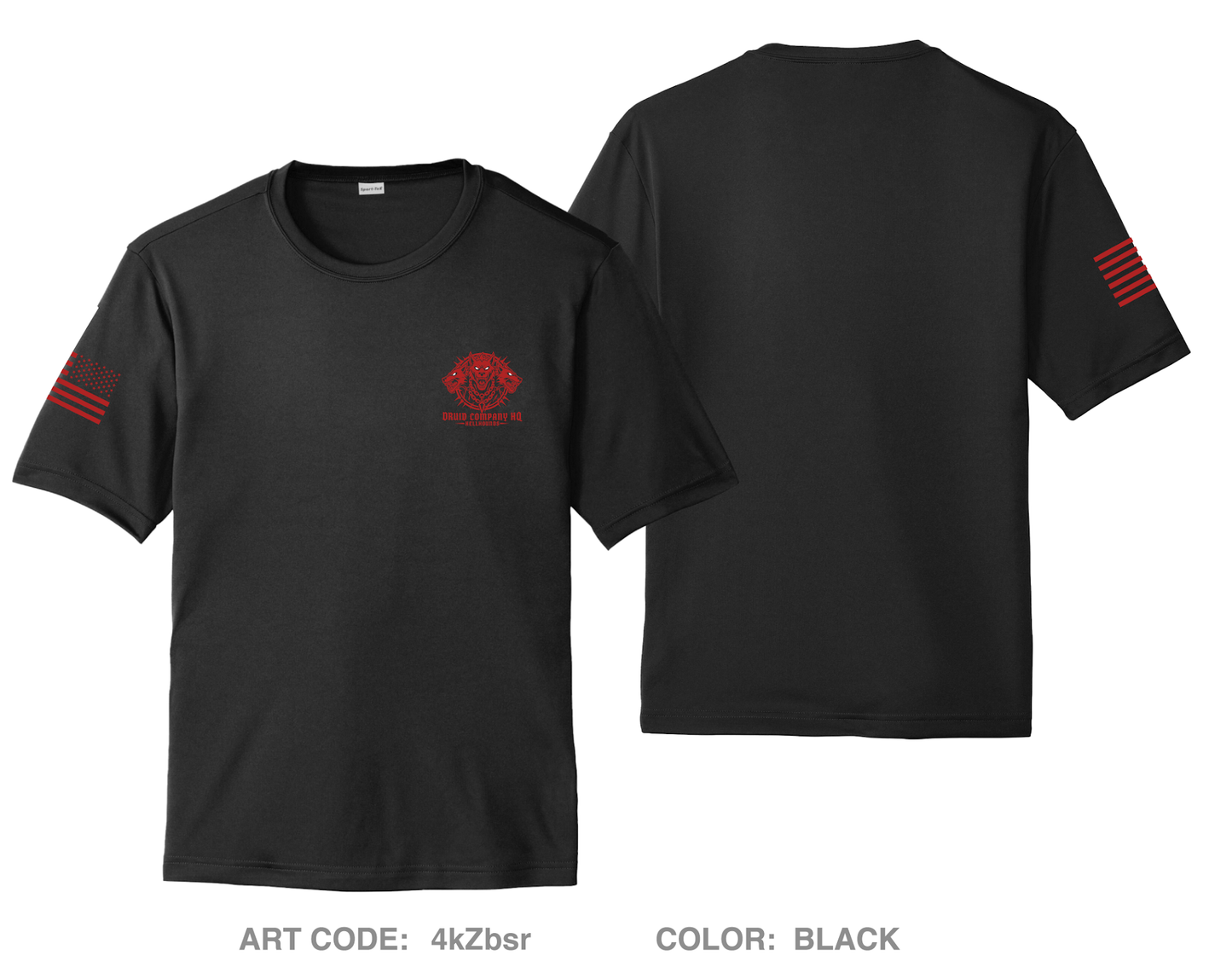 Druid Hi-Tech Performance Unisex SS Tee - 4kZbsr