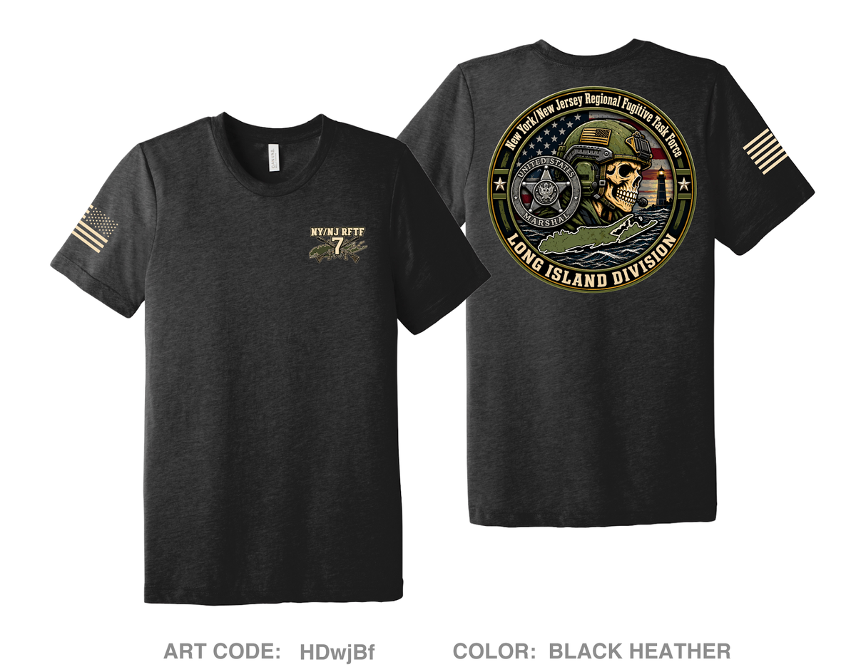 USMS NY/NJ RFTF Long Island Comfort Unisex Triblend SS Tee - HDwjBf