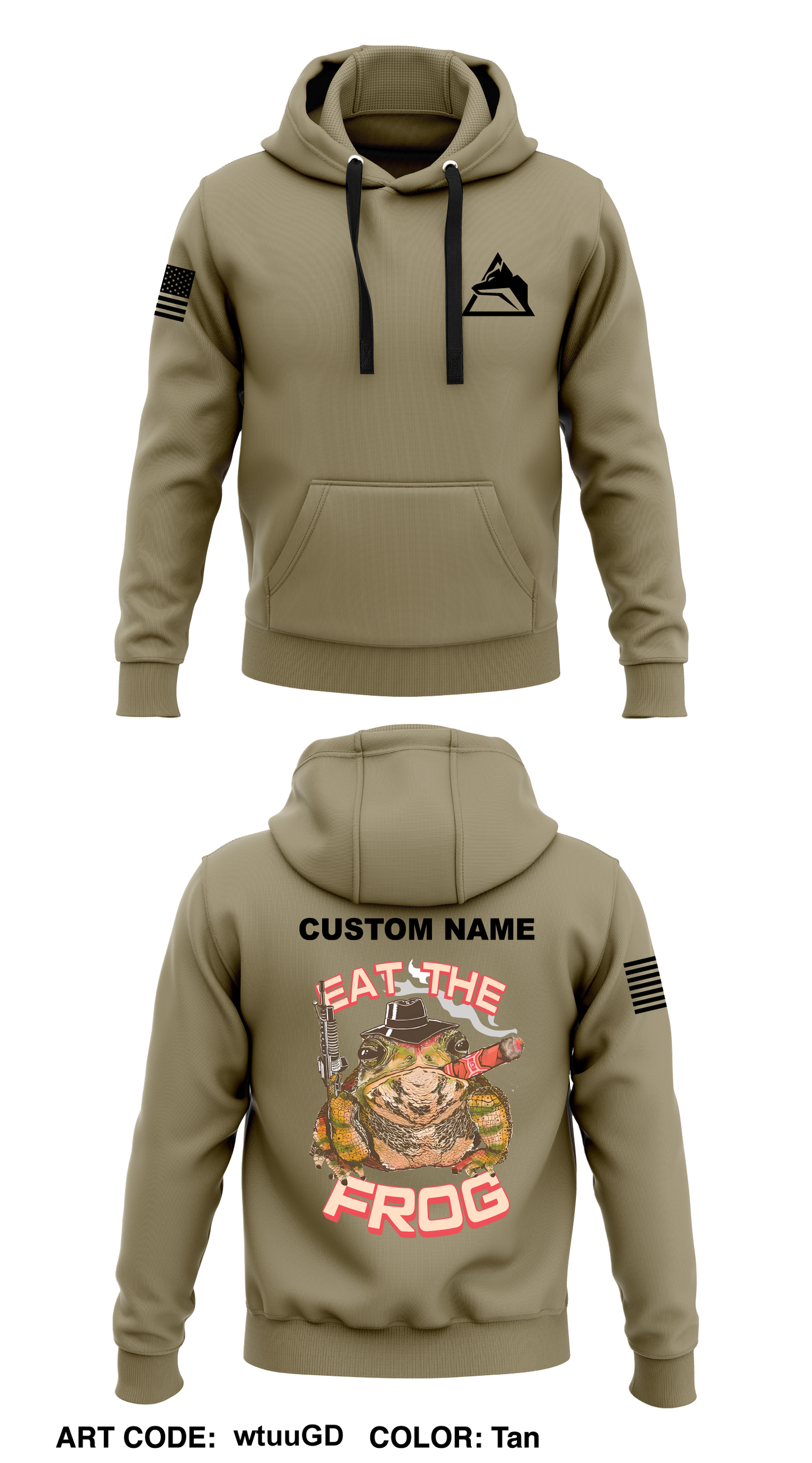 Custom - B CO, 3-67AR Core Men's Hooded Performance Sweatshirt - wtuuGD