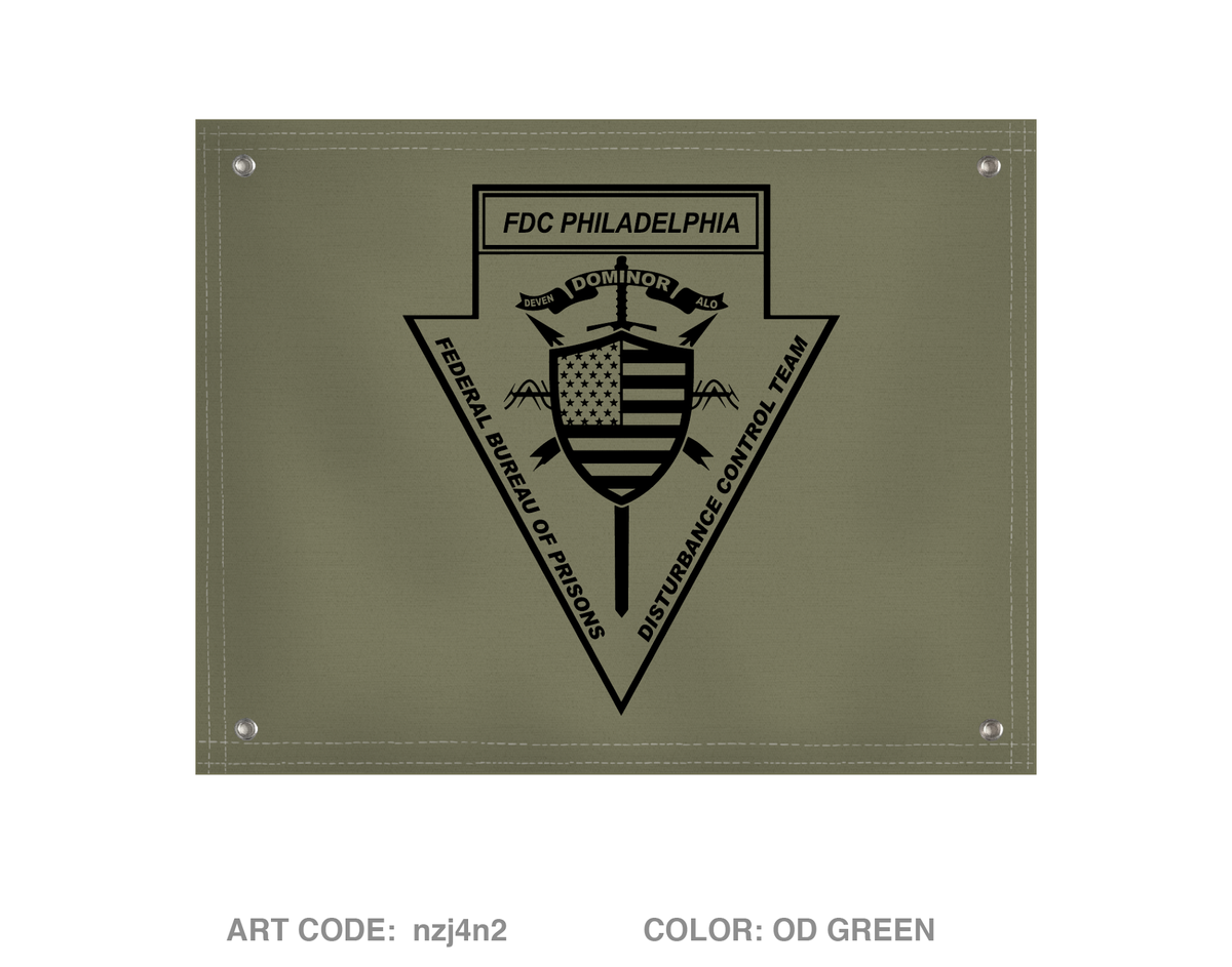 FDC Philadelphia DCT Banner Flag - nzj4n2