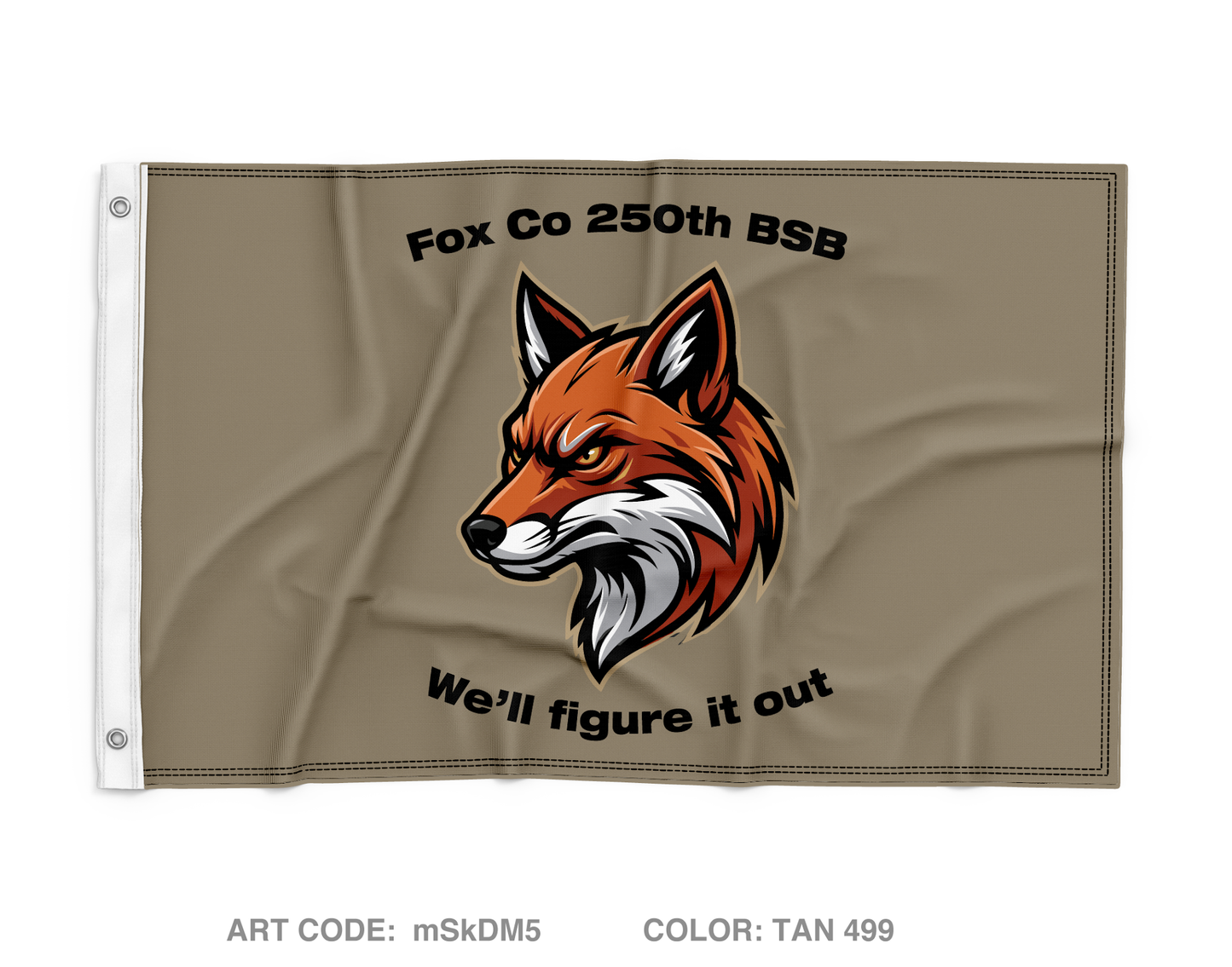 Fox Co 250th BSB Wall Flag Fundraising Collection - mSkDM5