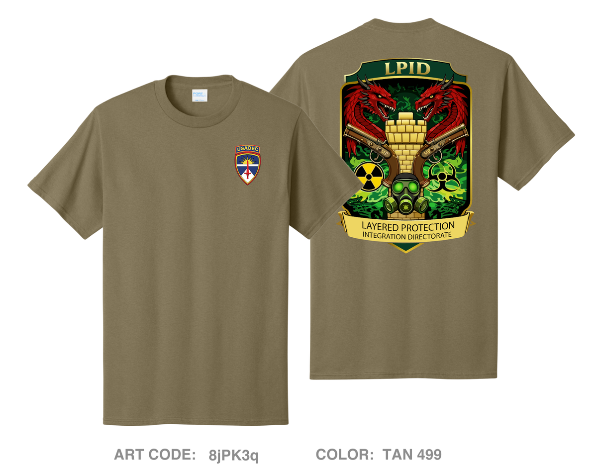 ATEC-OEC-LPID Comfort Unisex Cotton SS Tee - 8jPK3q