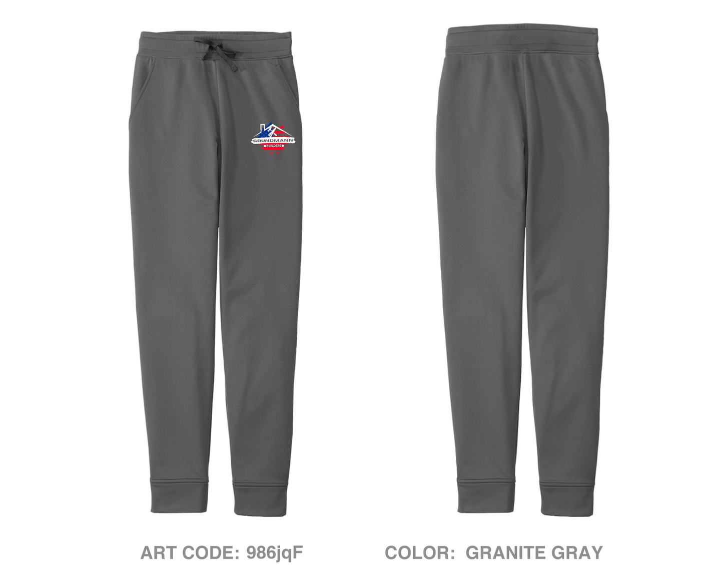 Grundmann Builders Hi-Tech Performance Unisex Joggers - 986jqF