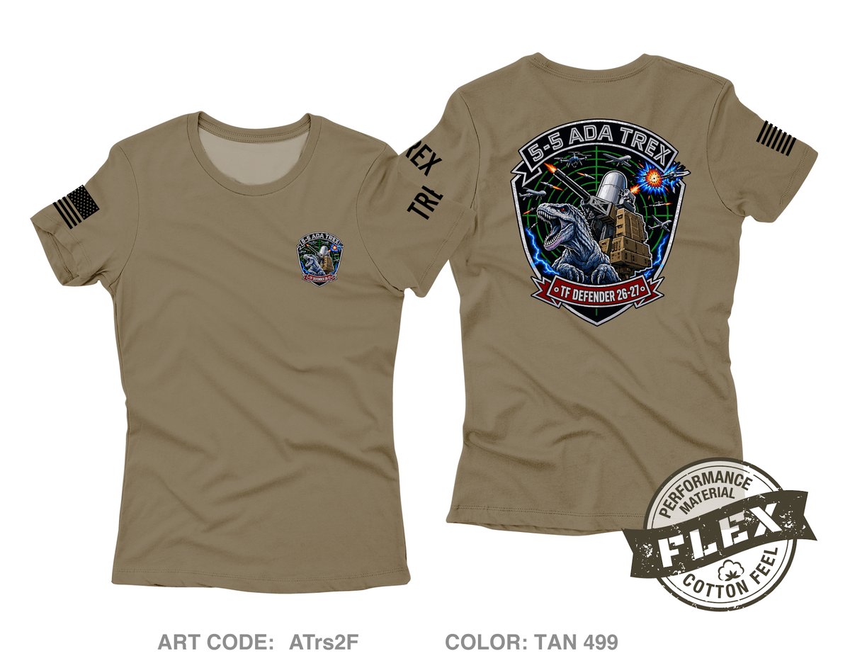 5-5 ADA BN Core Women's SS Flex Performance Tee - ATrs2F