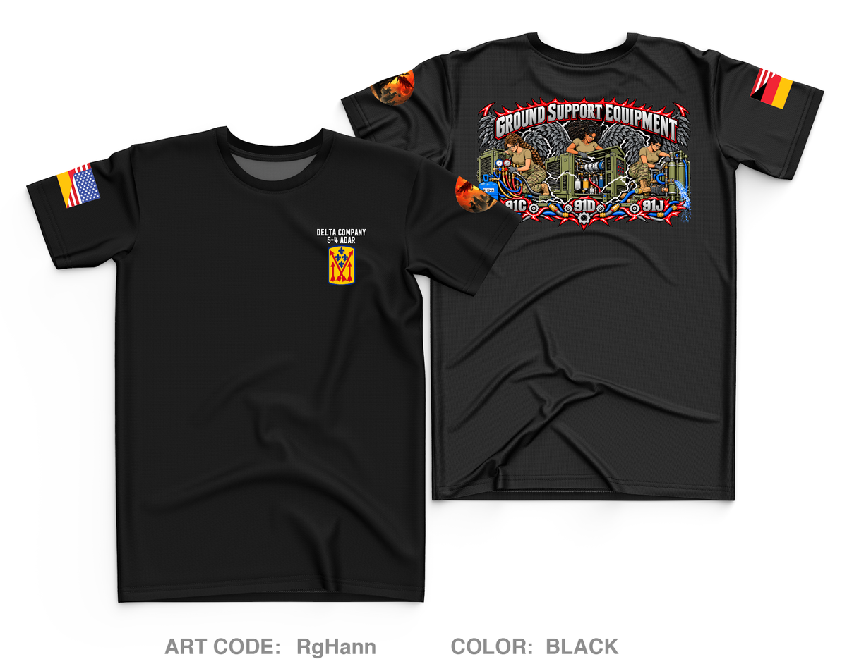 5-4 ADAR Fundraising Collection Core Men's SS Performance Tee - RgHann
