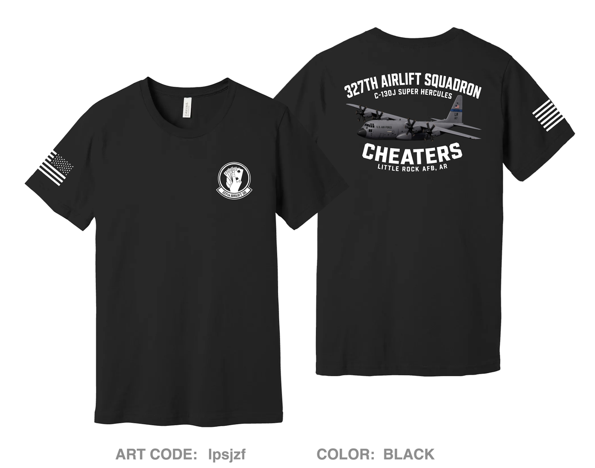 327th Airlift Squadron Comfort Unisex Cotton SS Tee - Ipsjzf