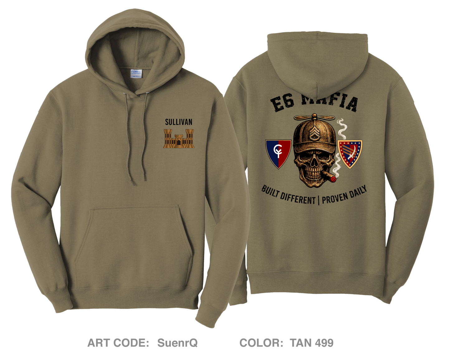 38 DSB Comfort Unisex Hooded Sweatshirt - SuenrQ