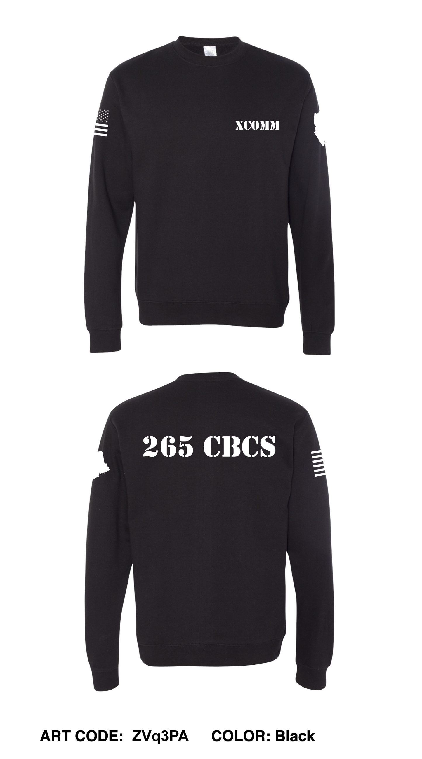 265 Combat Communications Squadron Comfort Unisex Crewneck Sweatshirt - ZVq3PA