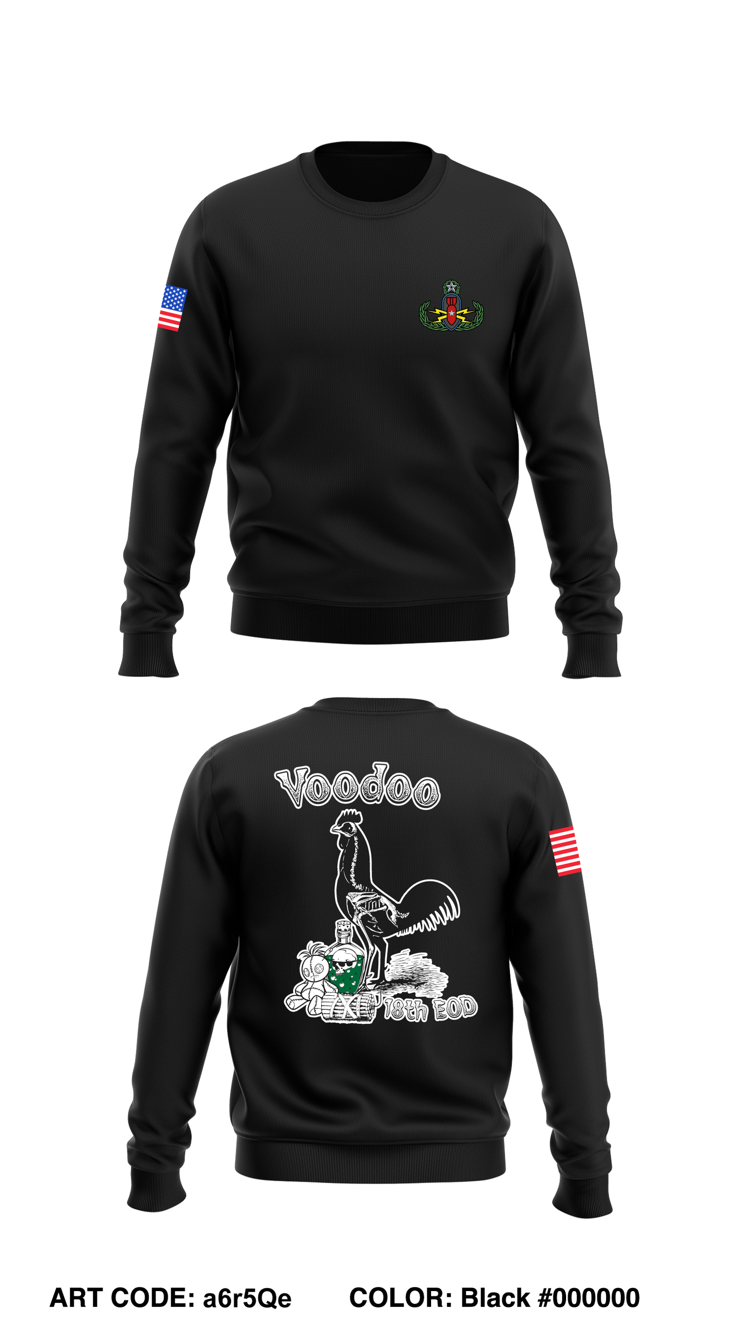 2nd Platoon, 18th Ordnance Company (EOD) Core Men's Crewneck Performance Sweatshirt - a6r5Qe