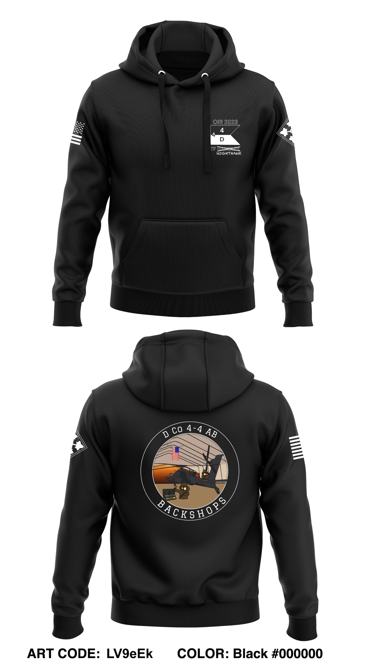 4-4 AB Backshops Core Men's Hooded Performance Sweatshirt - LV9eEk