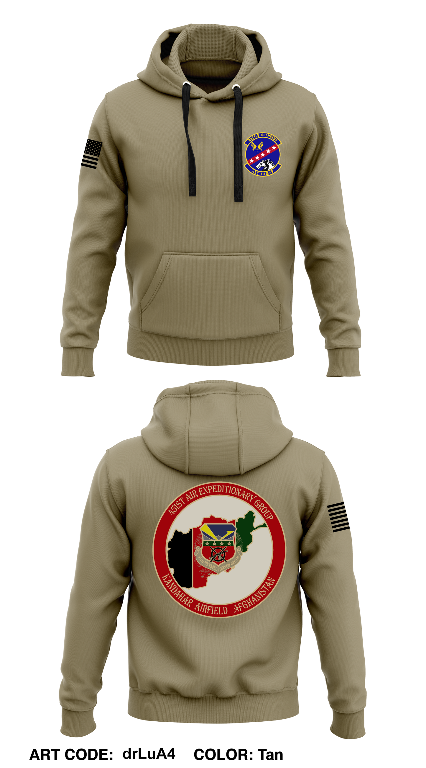 451 EAMXS Core Men's Hooded Performance Sweatshirt - drLuA4