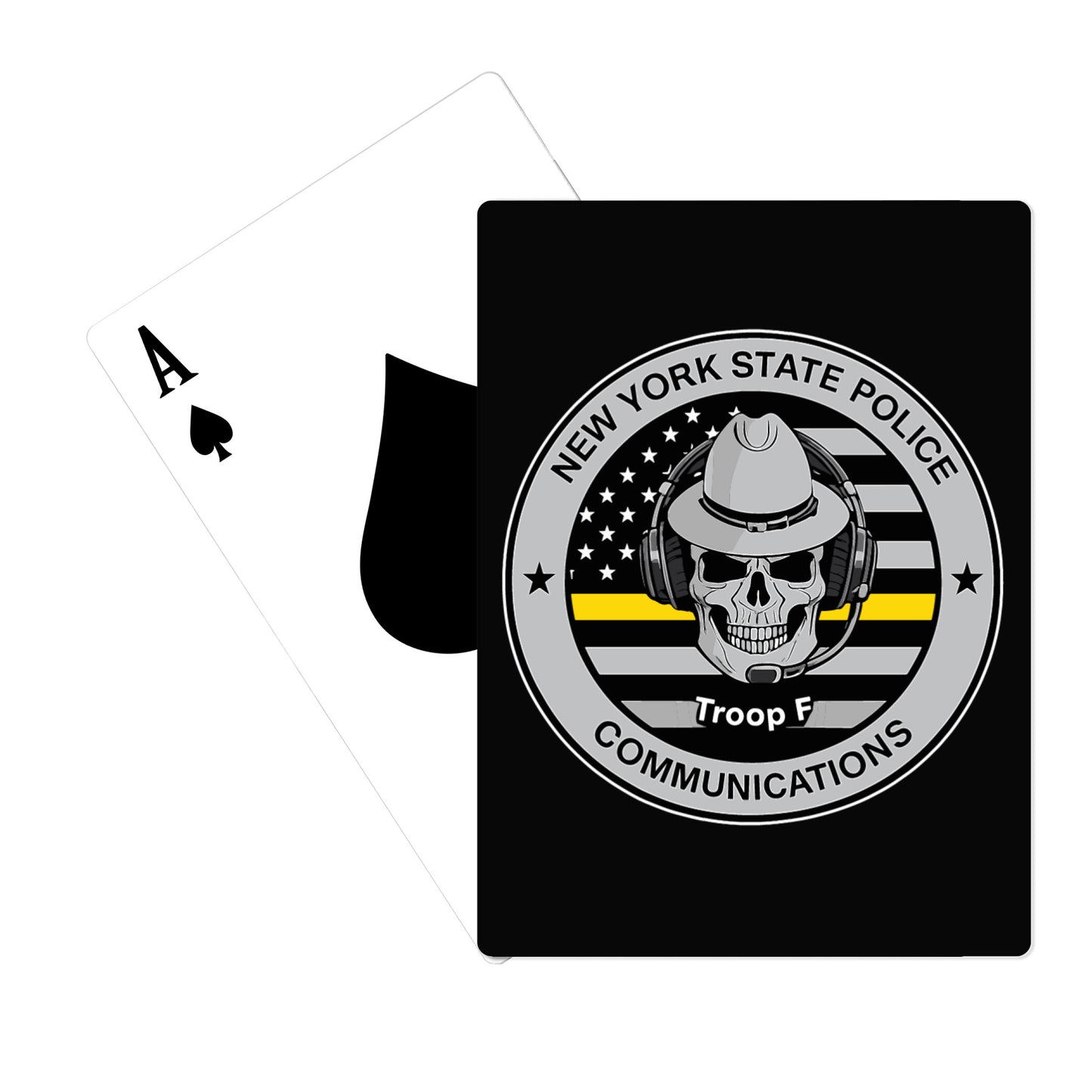 NYSP troop f communications Playing Cards - XX4IFN
