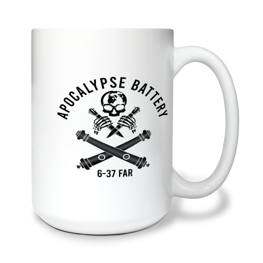 6|37 FAR 15 oz White Ceramic Mug - T9z5ZM