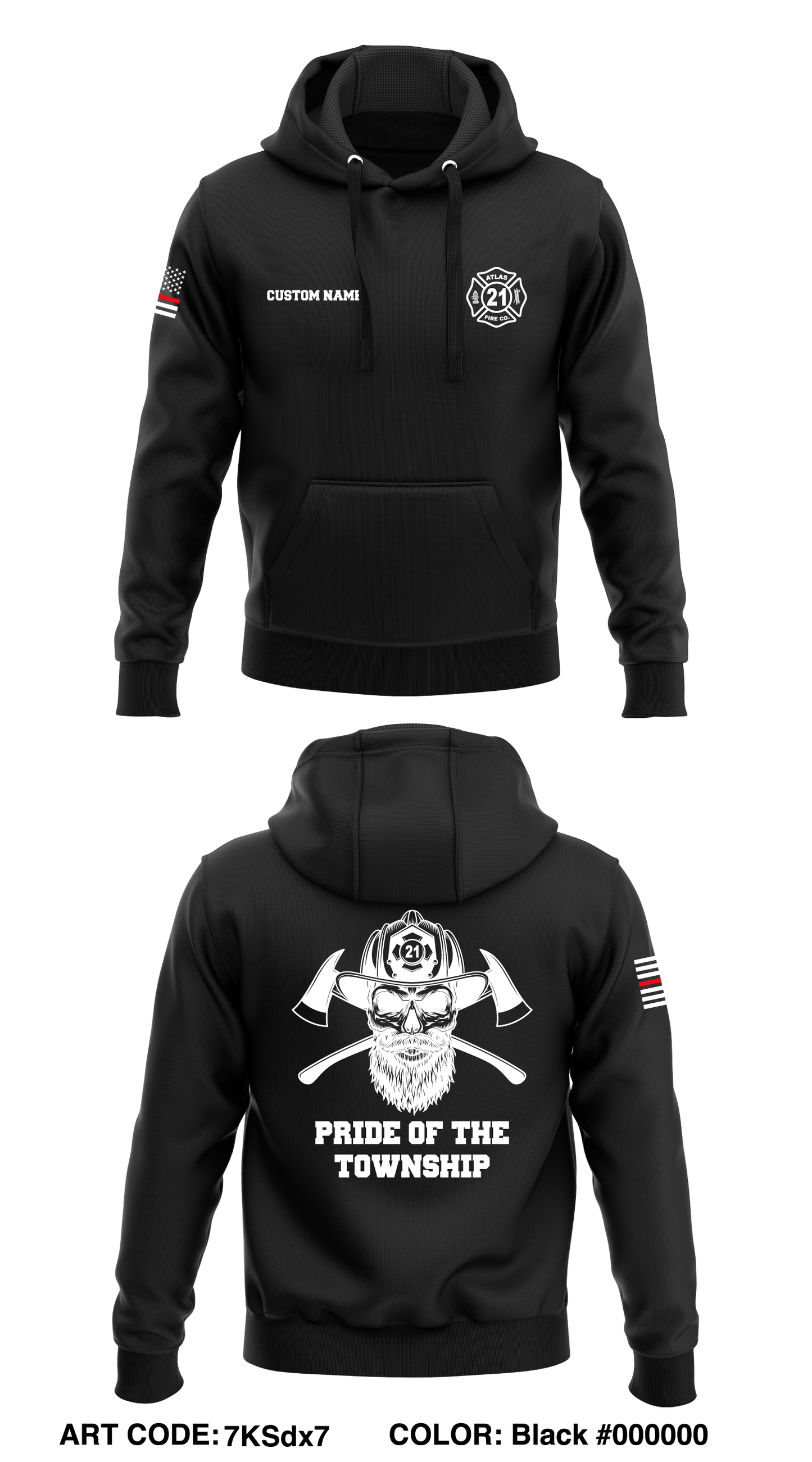 CUSTOM ENG 21 Store 1 Core Men's Hooded Performance Sweatshirt - 7KSdx7