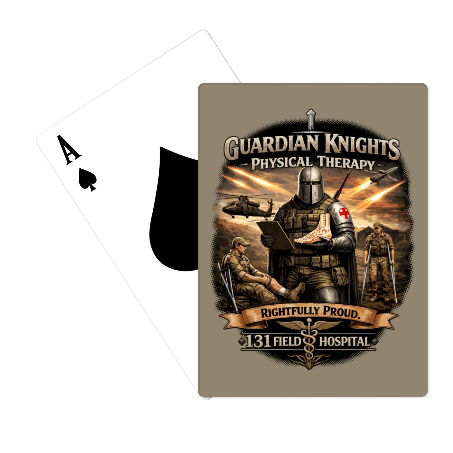 131 Field Hospital Playing Cards - NKXvEW